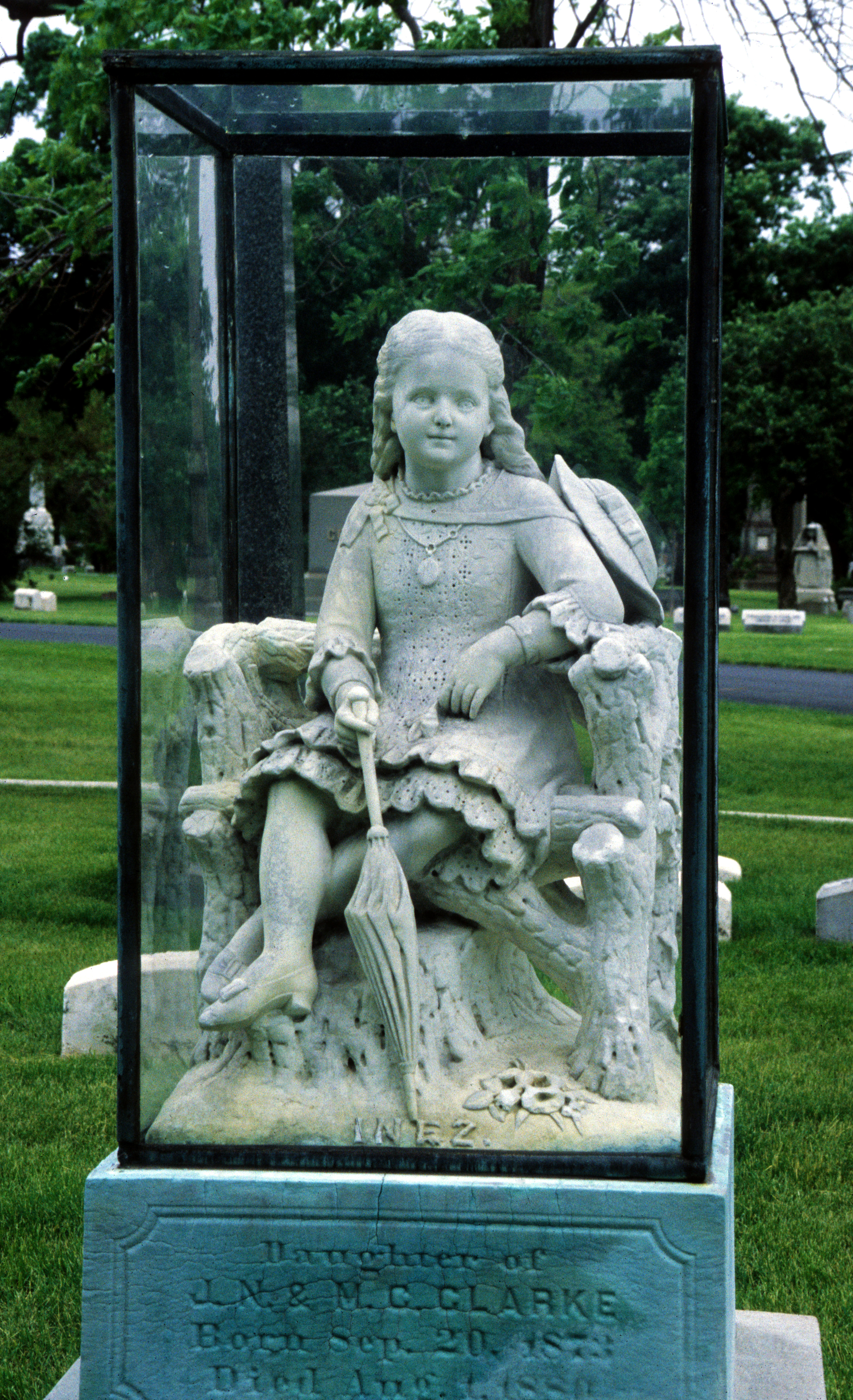 Litte Girl in Glass